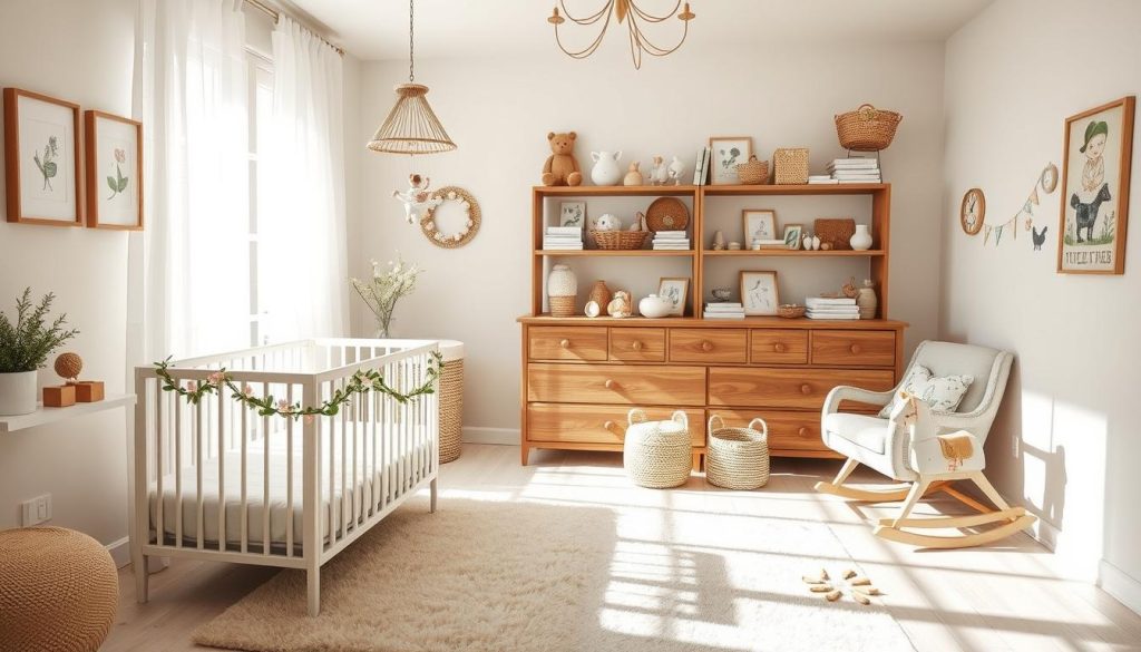 decoração quarto decoração quarto de bebe com tons neutros.